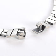 Taxco Sterling Silver Collar Statement Necklace