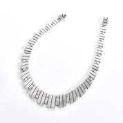 Taxco Sterling Silver Collar Statement Necklace