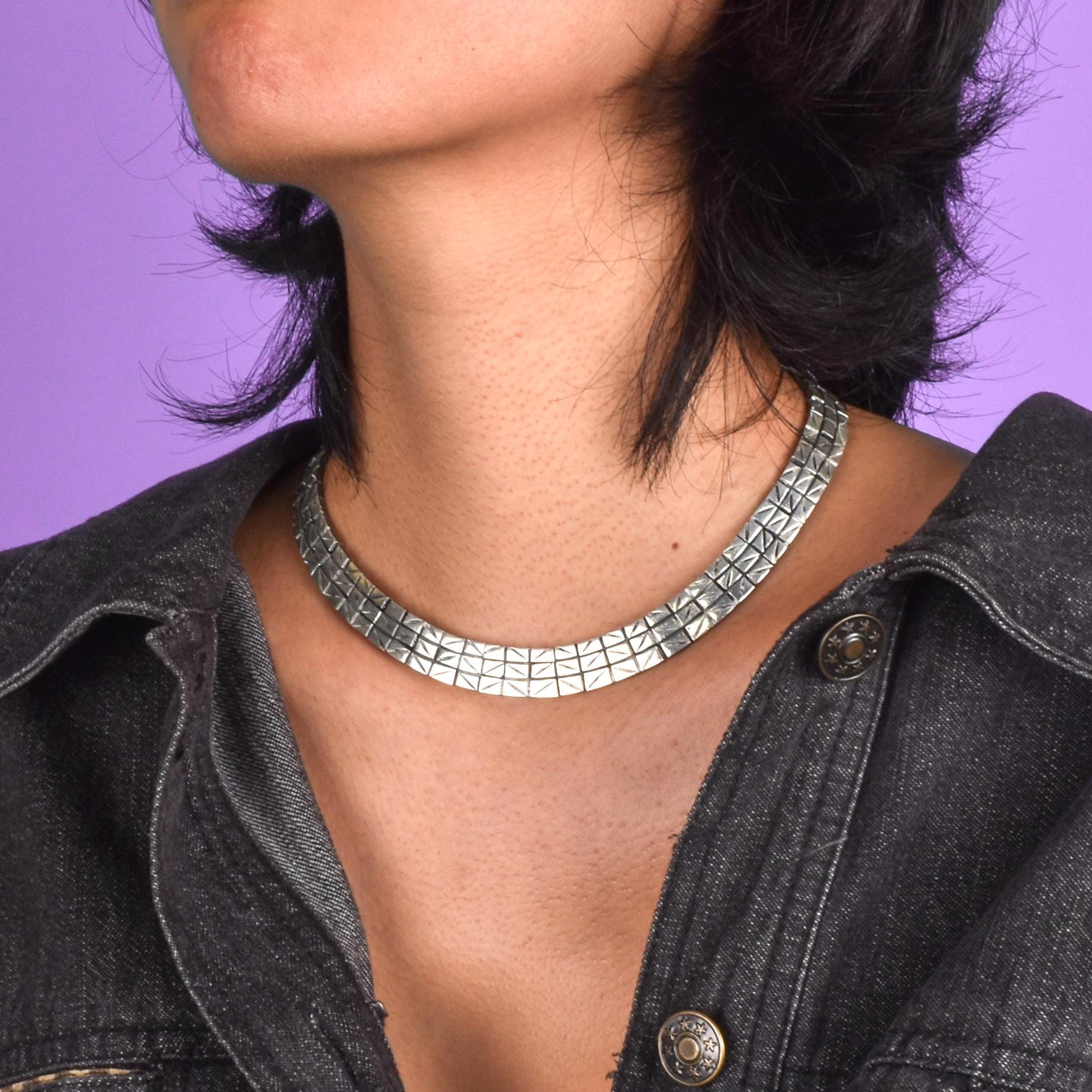 Taxco Mexican Silver Heavyweight Flat Link Chain