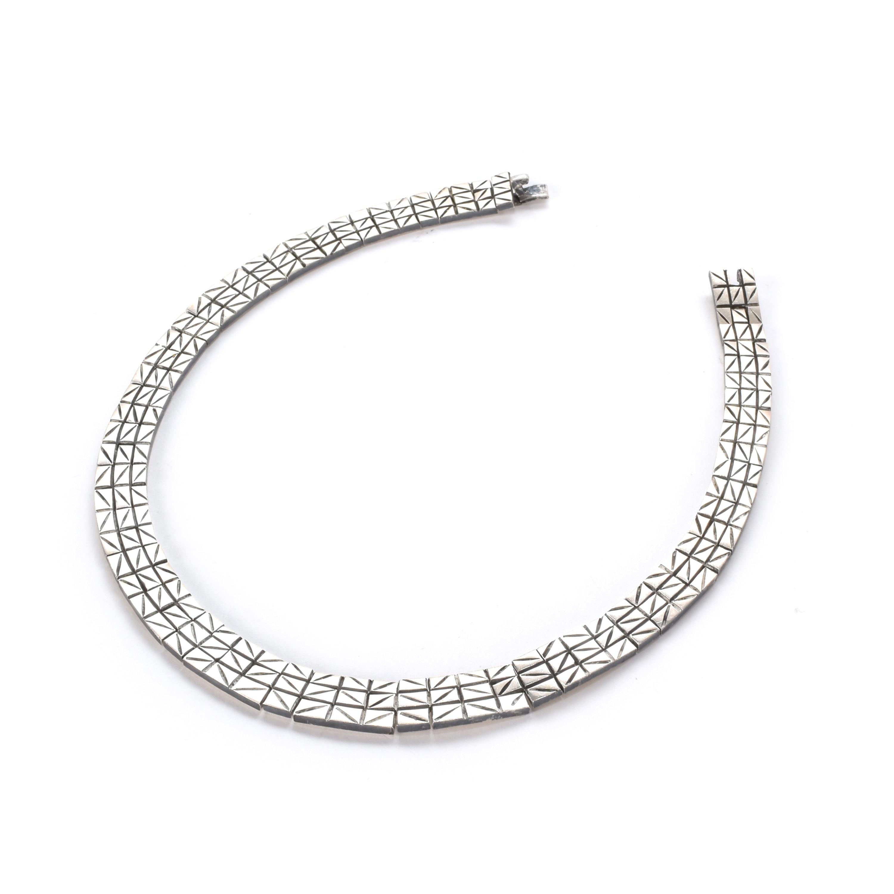 Taxco Mexican Silver Heavyweight Flat Link Chain