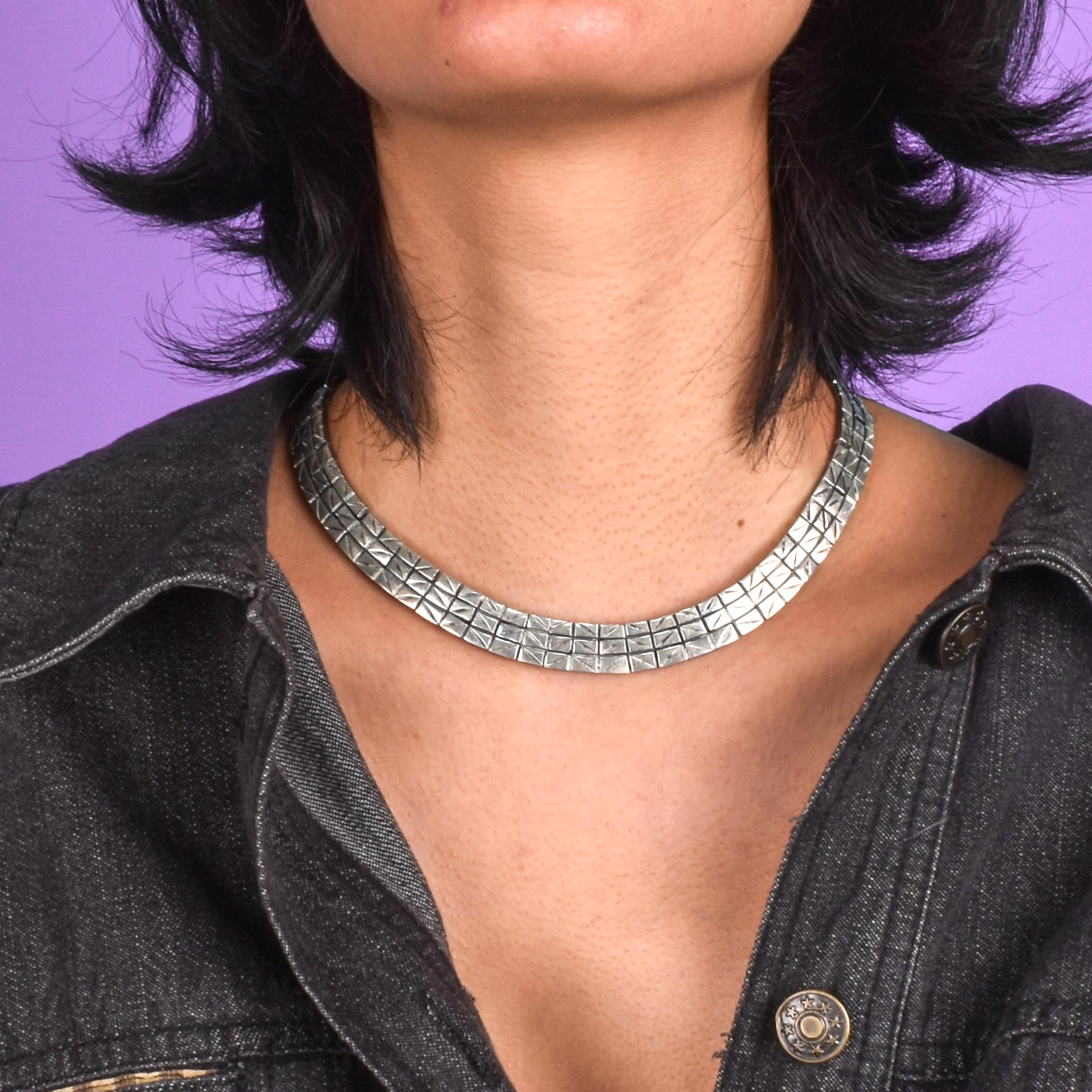 Taxco Mexican Silver Heavyweight Flat Link Chain