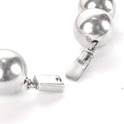 Taxco Large Sterling Silver Beaded Necklace