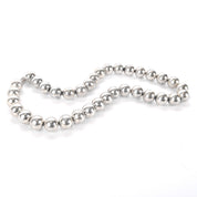 Taxco Large Sterling Silver Beaded Necklace
