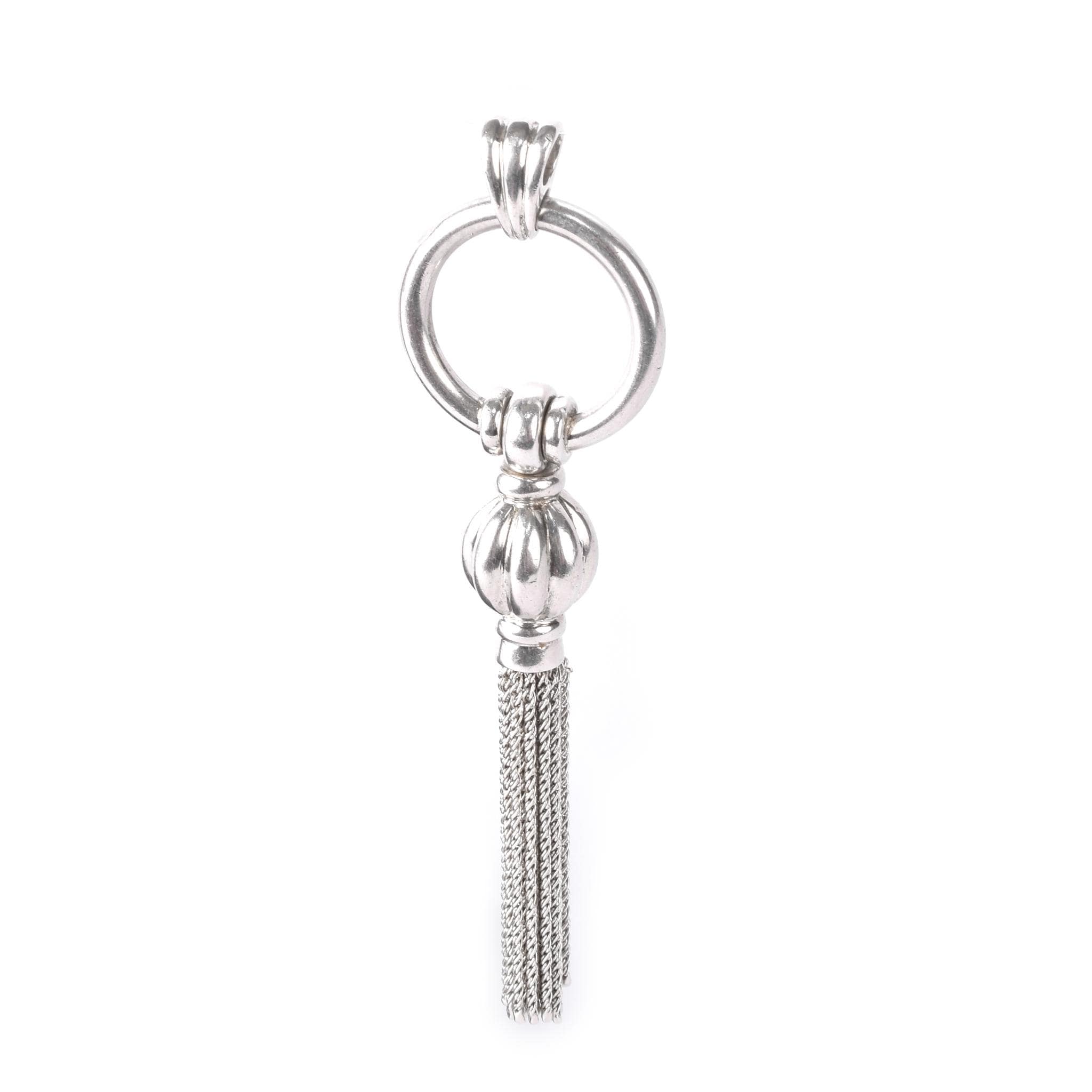 Tiffany & Co. Sterling Silver Tassel Pendant – Good