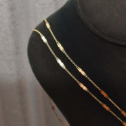 Antique 14K Yellow Gold Pocket Watch Chain