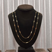 Antique 14K Yellow Gold Pocket Watch Chain