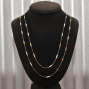 Antique 14K Yellow Gold Pocket Watch Chain