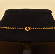 Art Nouveau 14K Amethyst & Pearl Festoon Necklace