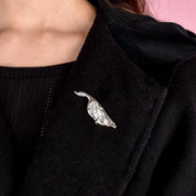 Vintage Tiffany & Co. Sterling Silver Goose Brooch