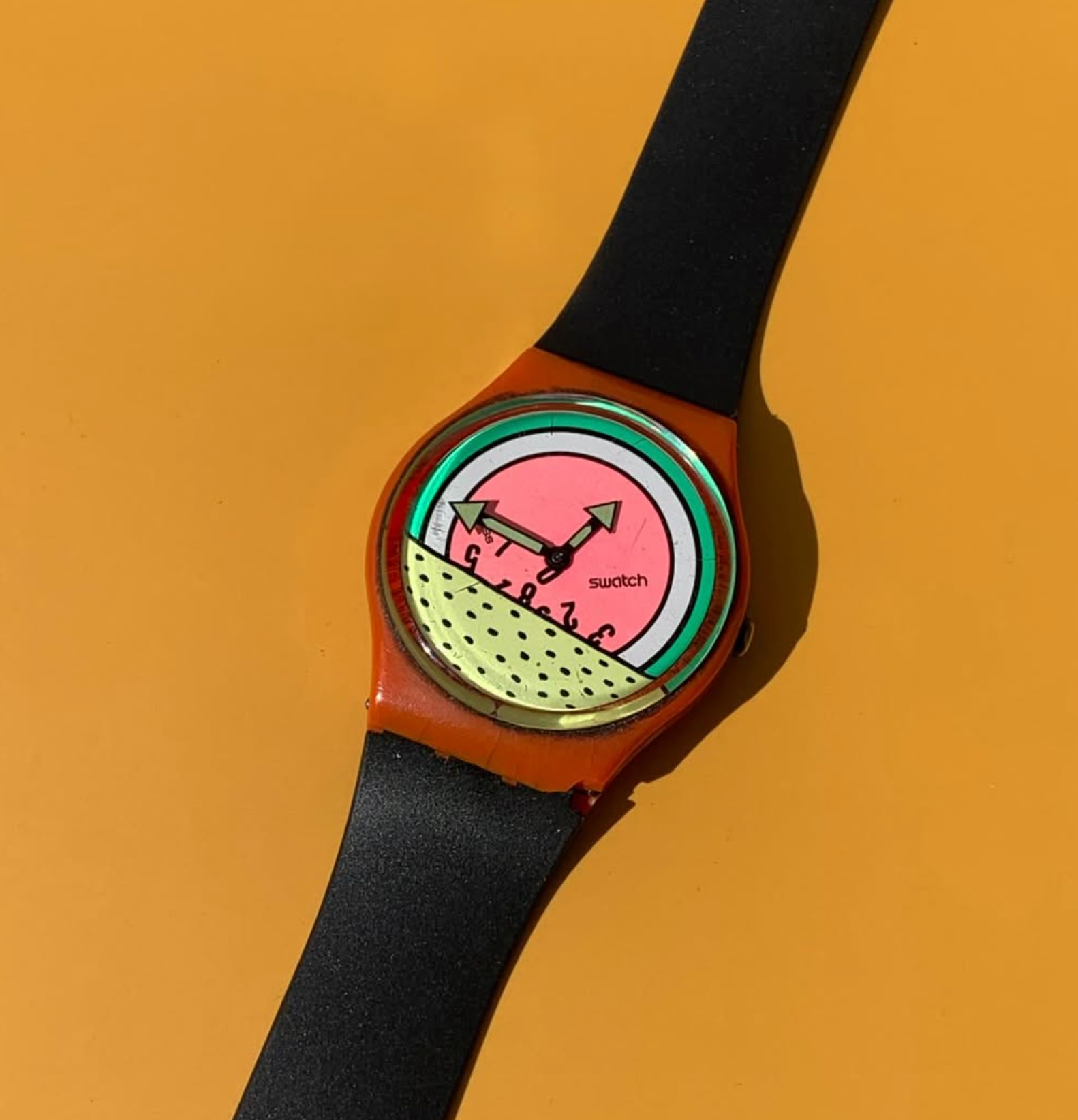 Keith Haring / Schmidt & Muller 1985 “Breakdance” Swatch