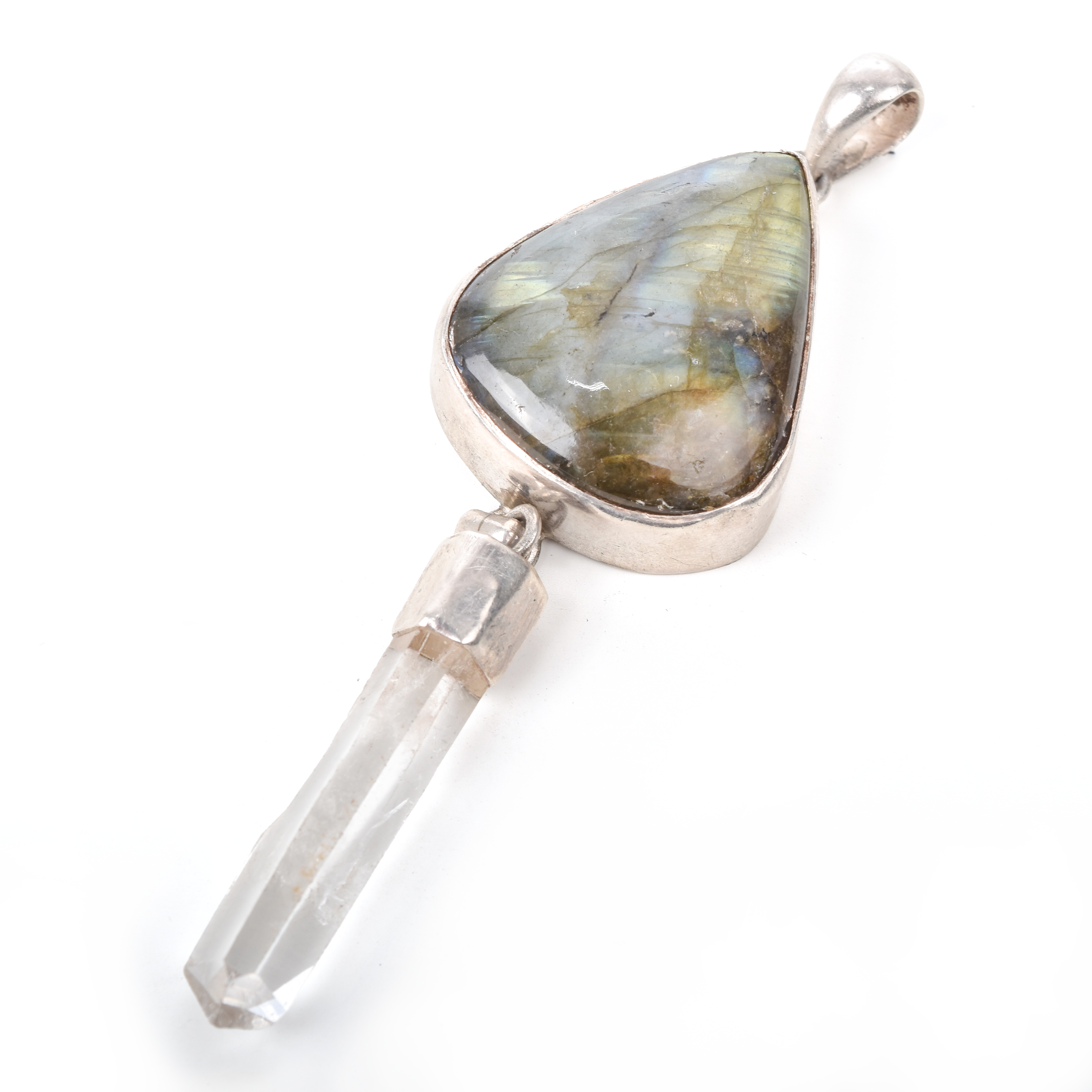 Vintage_Blue_Labradorite_and_Quartz_Silver_Pendant_Teardrop_Labradorite_with_Clear_Quartz_Rod_Estate_JewelryDSC_0426.png