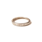 1930's Art Deco Platinum Diamond Wedding Band