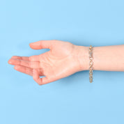 Tiffany & Co. Paloma Picasso 925 Silver and 18K Two-Tone Link Bracelet