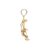 14K Gold Standing Bear Pendant