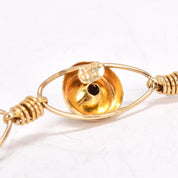 1940s 10k Gold Regal Geometric Bracelet