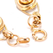 1940s 10k Gold Regal Geometric Bracelet