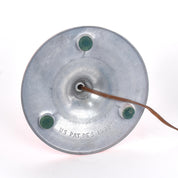 1960's Bill Curry Stemlite Glass and Metal Tulip Form Globe Lamp