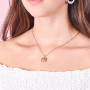 14K Camera Locket Charm