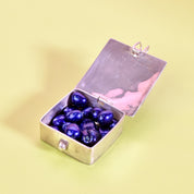 Taxco Sterling Silver Trinket Box with Turquoise Inlay