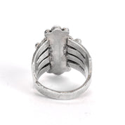 Albert Jake Navajo Sterling Silver and Turquoise Ring