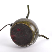 Heintz Art Grapes Boudoir Lamp in Silver and Bronze ca. 1910