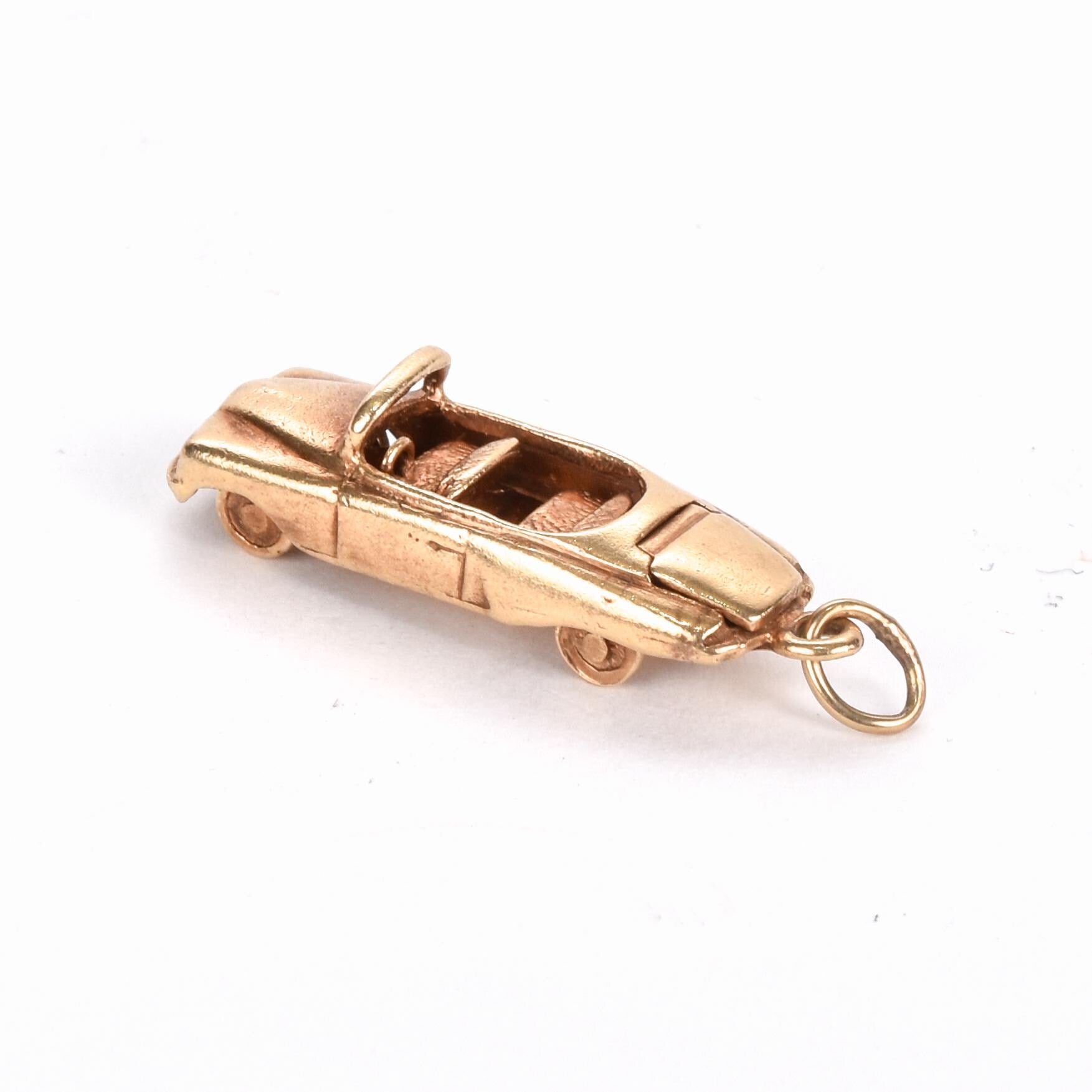 1950s 14K Gold Convertible Car Charm