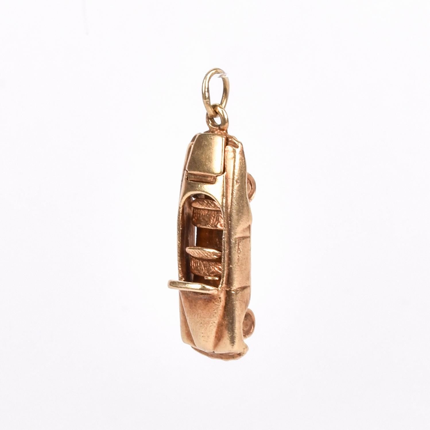 1950s 14K Gold Convertible Car Charm