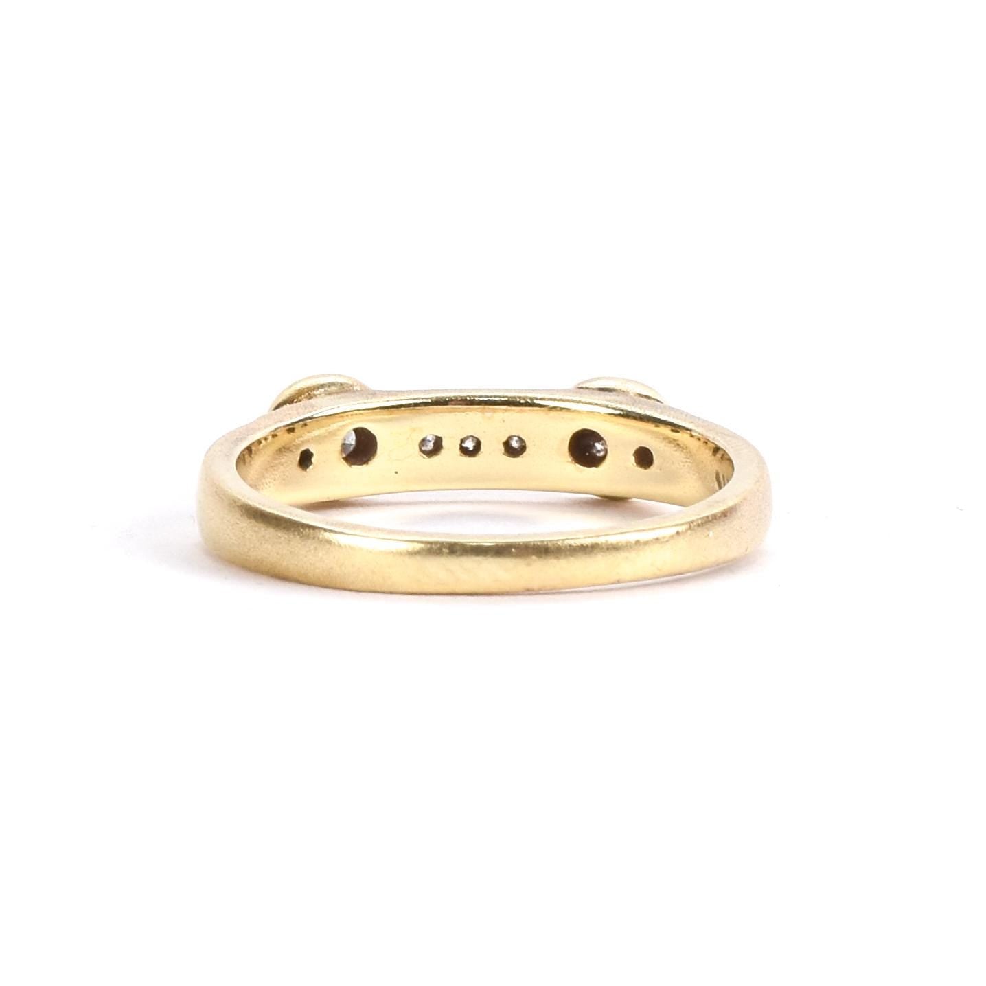 14K Gold Multi-Diamond Ring