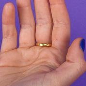18K Gold Beehive Statement Ring
