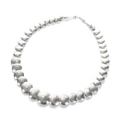 Sterling Silver Southwestern Disk Bead Necklace