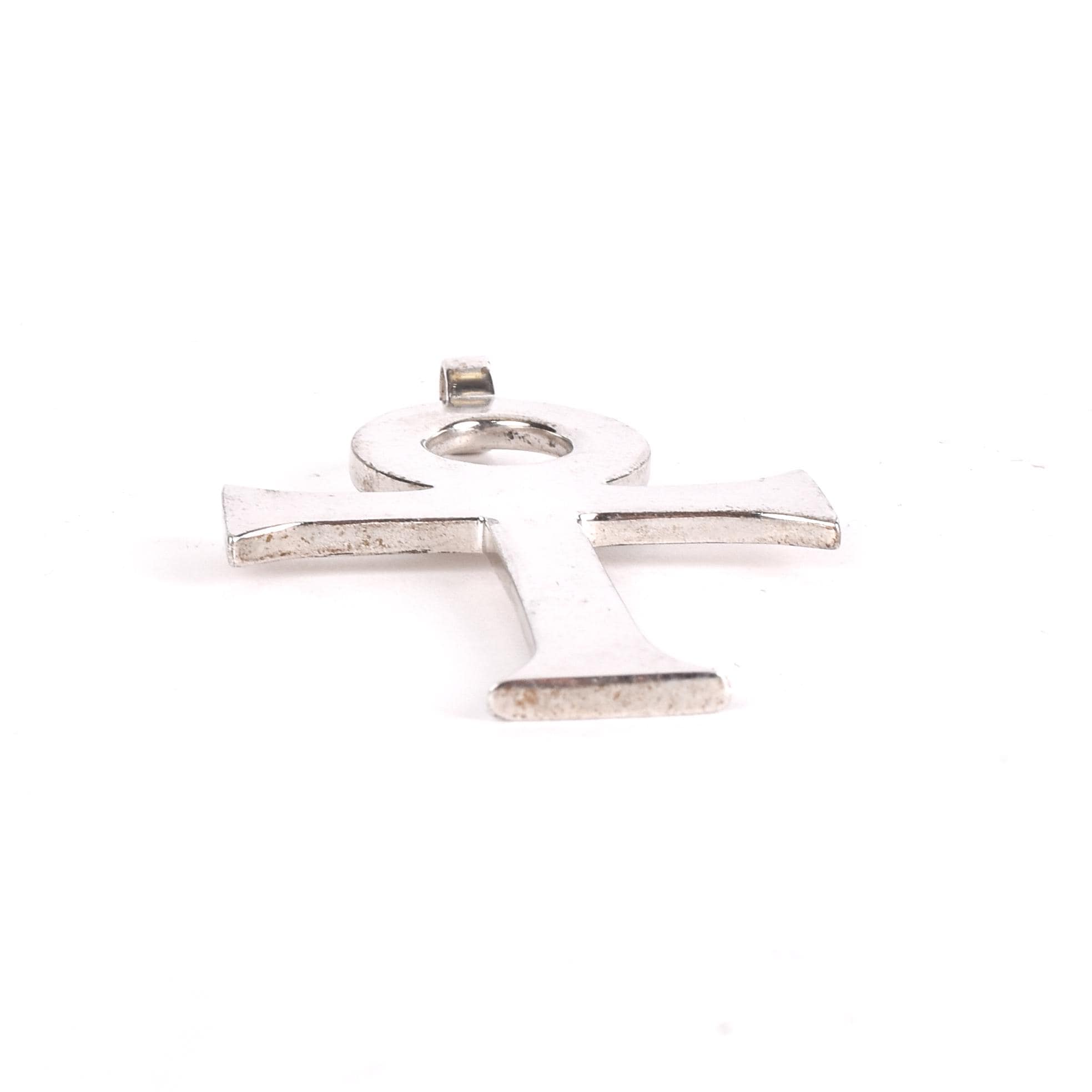 Vintage Gucci 800 Silver Ankh Pendant