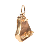 14K Gold Piano Articulating Charm