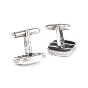 Vintage David Yurman Sterling Silver Cable Cuff Links