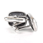 Vintage David Yurman Sterling Silver Cable Cuff Links