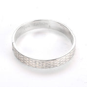 Vintage Tiffany & Co. Limited Edition Silver Scalloped Scale Bangle