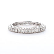 14K White Gold Thirty-Four Diamond Eternity Band