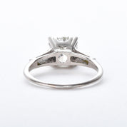 Platinum 1.80 CT Natural Diamond Engagement Ring