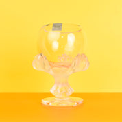 Lalique "Bagheera" Frosted Crystal Glass Vase