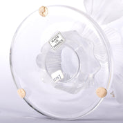 Lalique "Bagheera" Frosted Crystal Glass Vase