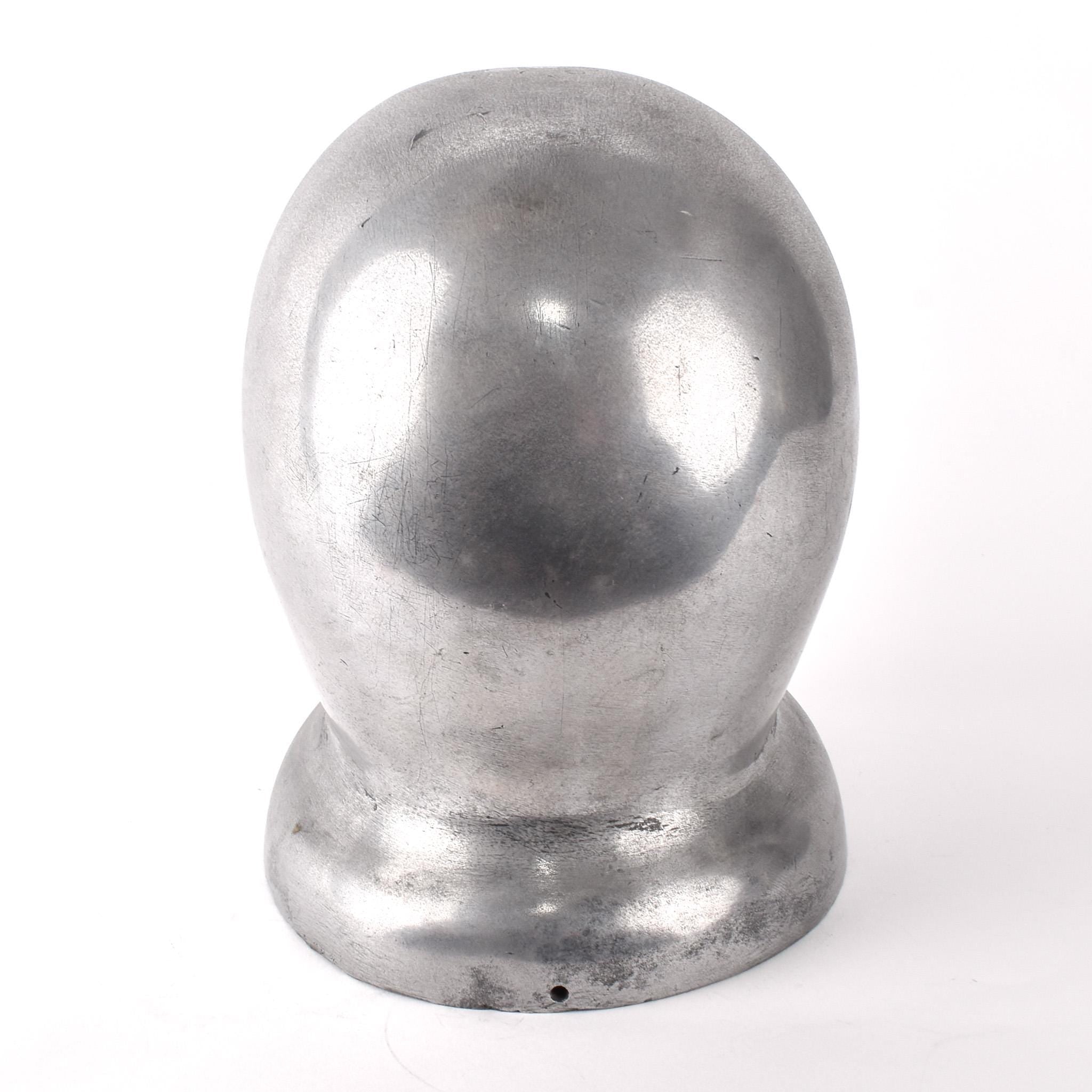 Aluminum Millinery Hat Block