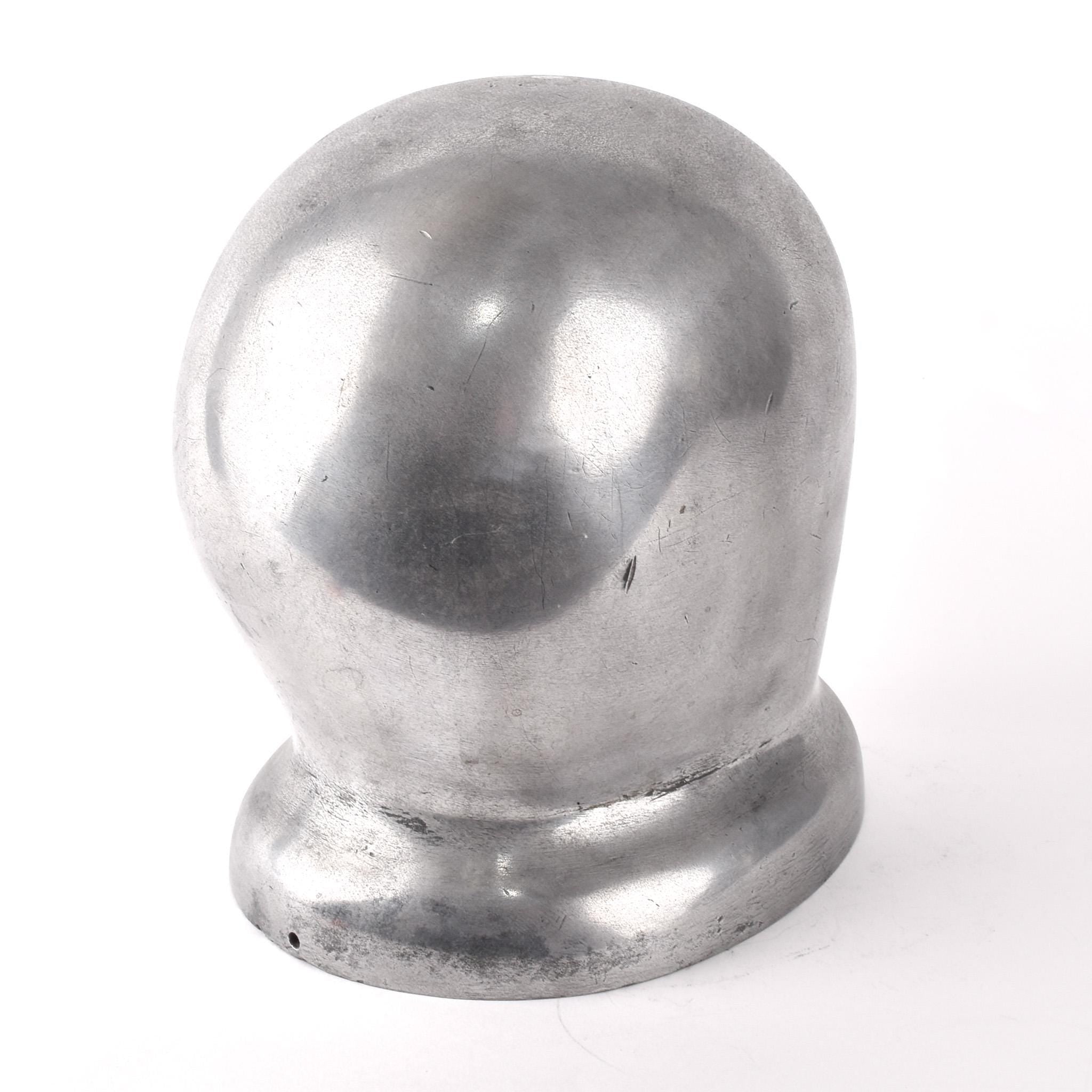 Aluminum Millinery Hat Block