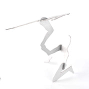 1972 William King Aluminum Puzzle Figure "Event (in 4 Parts)"