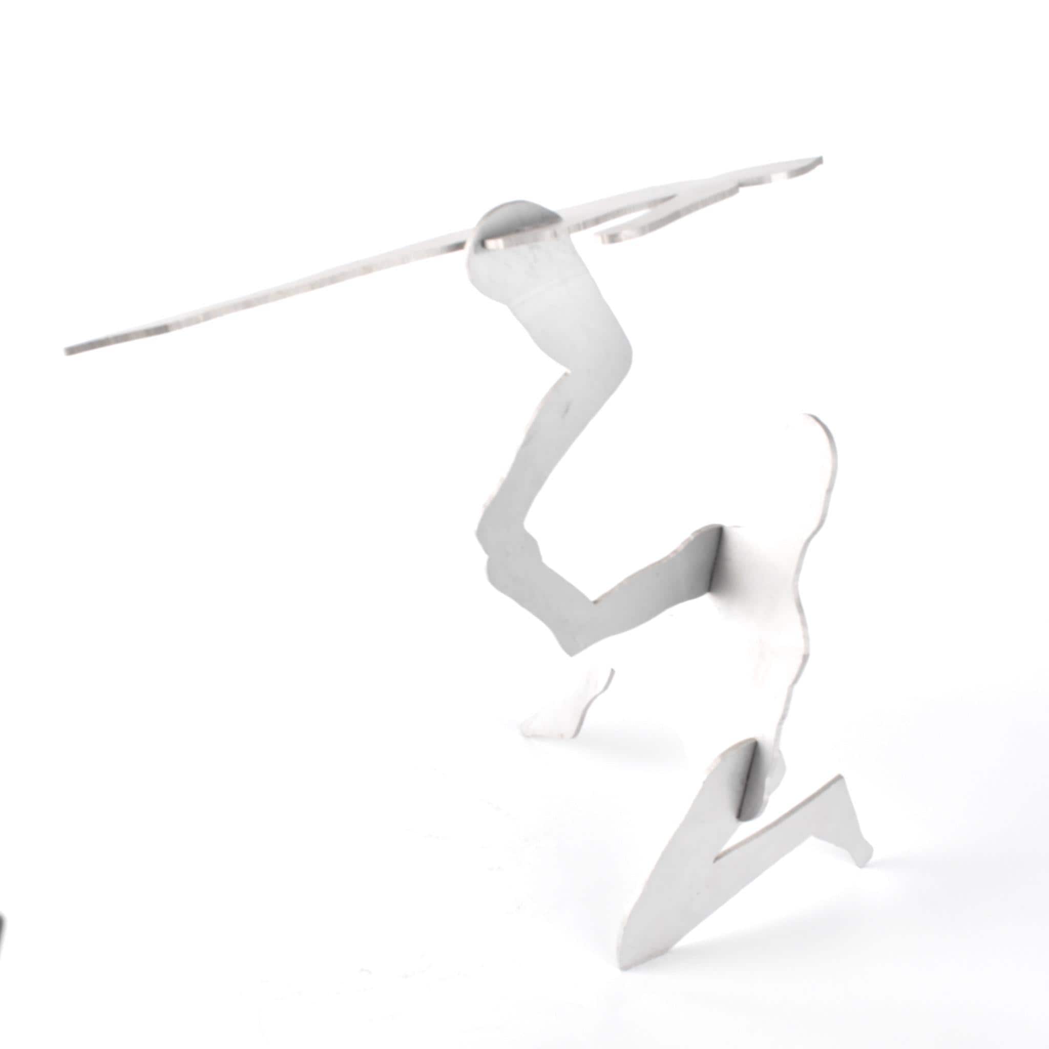 1972 William King Aluminum Puzzle Figure "Event (in 4 Parts)"