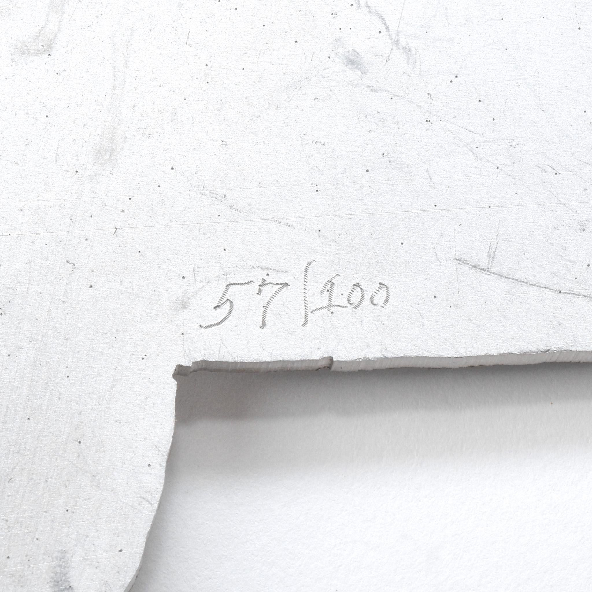 1972 William King Aluminum Puzzle Figure "Event (in 4 Parts)"