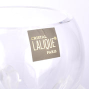 Lalique "Bagheera" Frosted Crystal Glass Vase