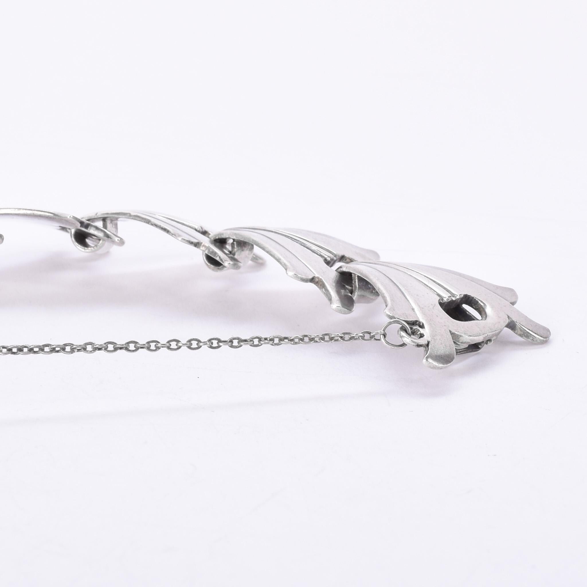 Taxco Pedro Castillo Modernist Sterling Silver Link Bracelet