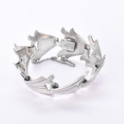 Taxco Pedro Castillo Modernist Sterling Silver Link Bracelet