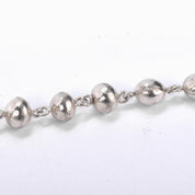 Lightweight Sterling Silver and Turquoise Squash Blossom