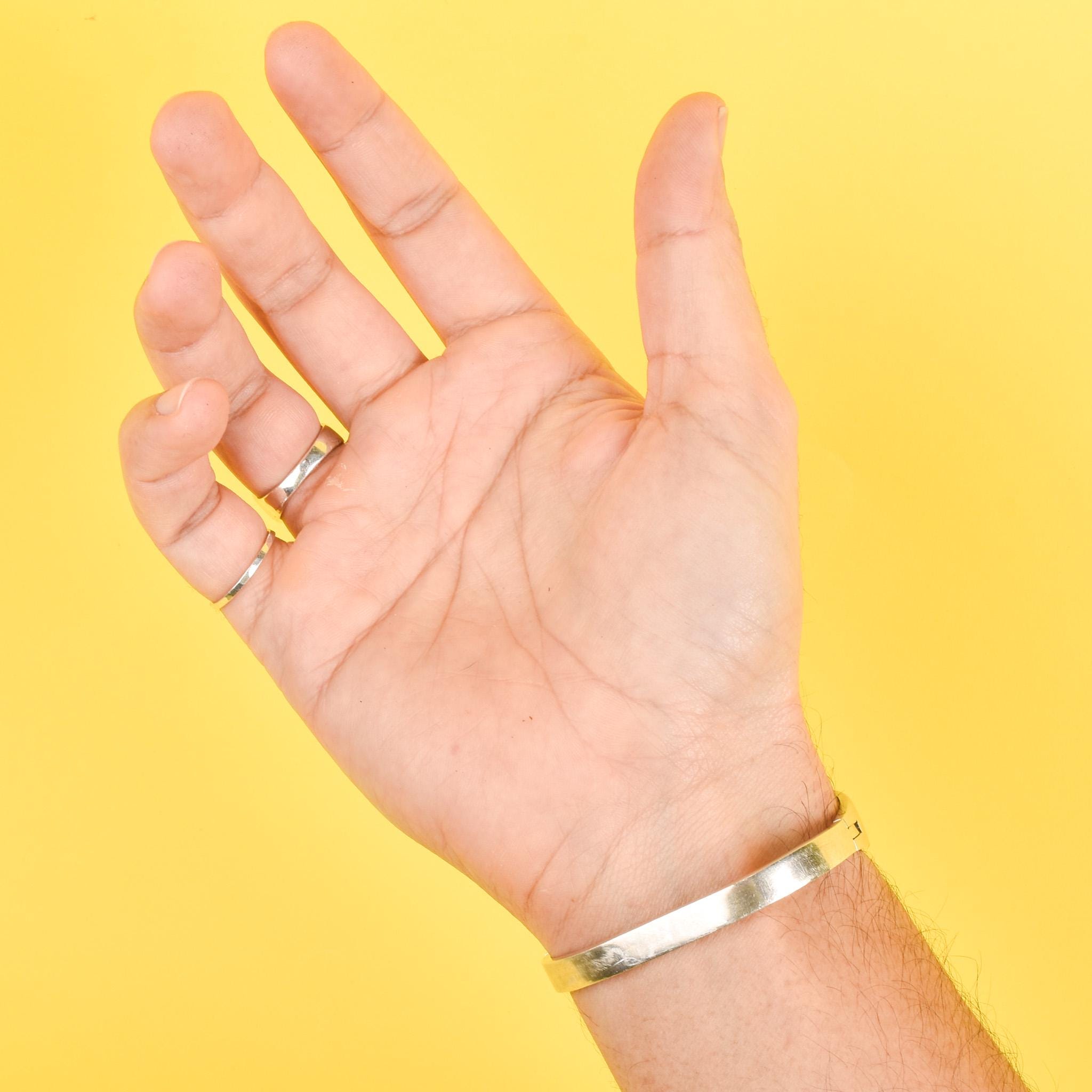 Taxco Sterling Silver Malachite & Turquoise Multi-Gemstone Inlay Bracelet