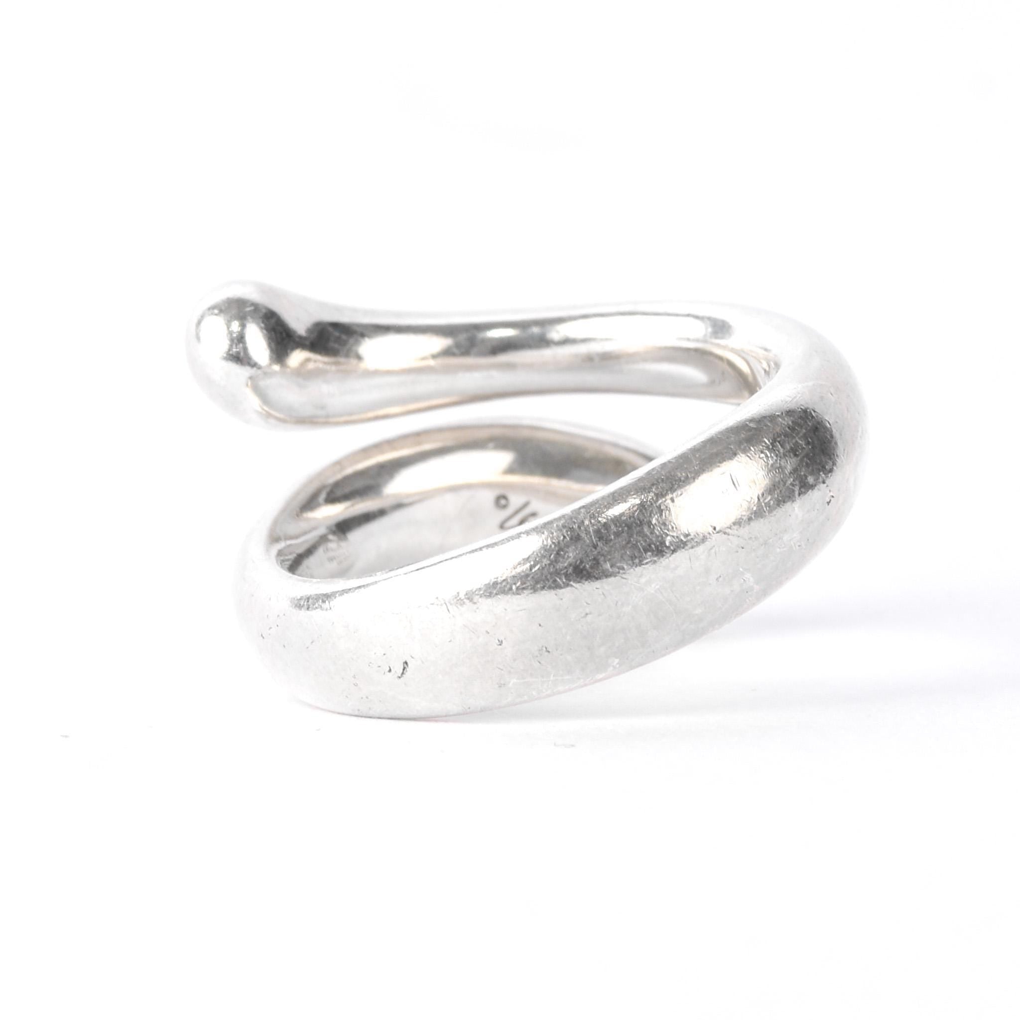 Vintage Tiffany & Co. Elsa Peretti Teardrop Sterling Silver Ring
